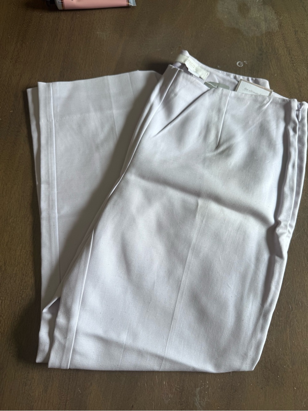 Chico's Purple Lilac The Ultimate Fit Mid-Rise Crop Pants Women's 0.5 US 00